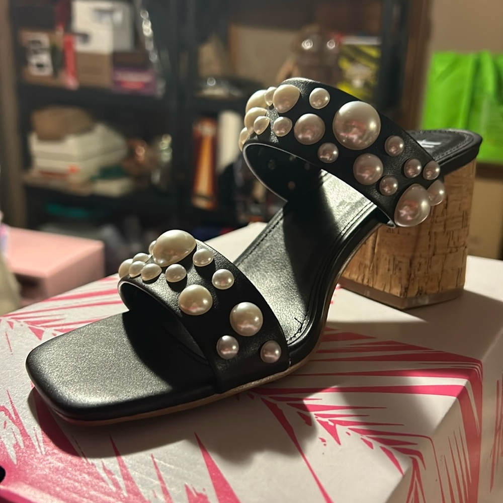 Corky’s Black Pearl Sandals